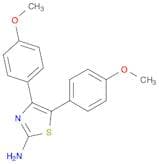 4,5-Bis-(4-methoxy-phenyl)-thiazol-2-ylamine