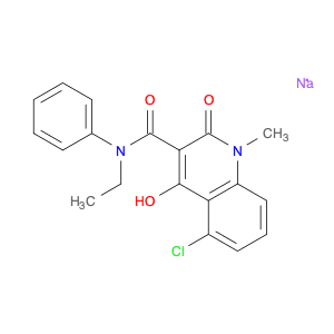 Sodium 5-chloro-3-(ethyl(phenyl)carbamoyl)-1-methyl-2-oxo-1,2-dihydroquinolin-4-olate