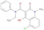 3-Quinolinecarboxamide, 5-chloro-N-ethyl-1,2-dihydro-4-hydroxy-1-methyl-2-oxo-N-phenyl-