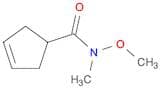 N-Methoxy-N-methylcyclopent-3-ene-1-carboxamide