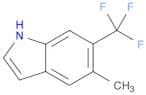 5-Methyl-6-(trifluoromethyl)-1H-indole