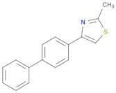 4-(4-Biphenylyl)-2-methylthiazole
