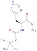 L-Histidine, N-[(1,1-dimethylethoxy)carbonyl]-, methyl ester