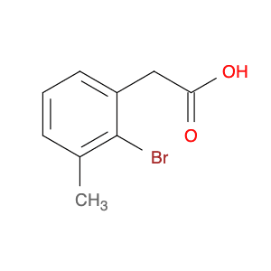 Benzeneacetic acid, 2-bromo-3-methyl-