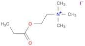 Ethanaminium, N,N,N-trimethyl-2-(1-oxopropoxy)-, iodide (1:1)
