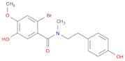 2-Bromo-5-hydroxy-N-(4-hydroxyphenethyl)-4-methoxy-N-methylbenzamide