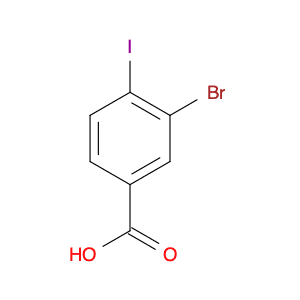 Benzoic acid, 3-bromo-4-iodo-