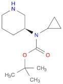 (S)-tert-Butyl cyclopropyl(piperidin-3-yl)carbamate