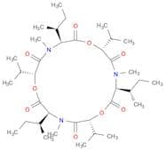 Cyclo[(2R)-2-hydroxy-3-methylbutanoyl-N-methyl-L-isoleucyl-(2R)-2-hydroxy-3-methylbutanoyl-N-methy…