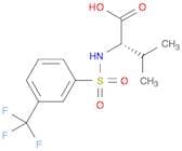 3-Methyl-2-(([3-(trifluoromethyl)phenyl]sulfonyl)amino)butanoic acid