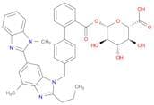 β-D-Glucopyranuronic acid, 1-[4'-[(1,4'-dimethyl-2'-propyl[2,6'-bi-1H-benzimidazol]-1'-yl)methyl][…