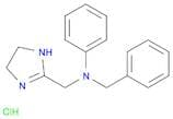 1H-Imidazole-2-methanamine, 4,5-dihydro-N-phenyl-N-(phenylmethyl)-, hydrochloride (1:1)