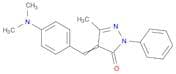 3H-Pyrazol-3-one, 4-[[4-(dimethylamino)phenyl]methylene]-2,4-dihydro-5-methyl-2-phenyl-