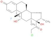 (11β,16β)-21-Chloro-9-fluoro-11,17-dihydroxy-16-methylpregna-1,4-diene-3,20-dione