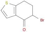5-Bromo-6,7-dihydro-benzo[b]thiophen-4(5h)-one
