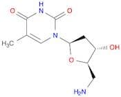 1-((2R,4S,5R)-5-(Aminomethyl)-4-hydroxytetrahydrofuran-2-yl)-5-methylpyrimidine-2,4(1H,3H)-dione