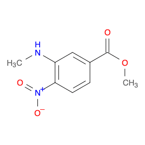 Benzoic acid, 3-(methylamino)-4-nitro-, methyl ester