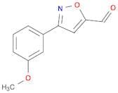 3-(3-Methoxy-phenyl)-isoxazole-5-carbaldehyde