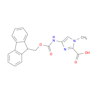 1H-Imidazole-2-carboxylic acid, 4-[[(9H-fluoren-9-ylmethoxy)carbonyl]amino]-1-methyl-