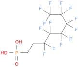 Phosphonic acid, P-(3,3,4,4,5,5,6,6,7,7,8,8,8-tridecafluorooctyl)-
