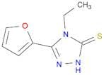 4-Ethyl-5-furan-2-yl-4H-[1,2,4]triazole-3-thiol