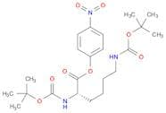 L-Lysine, N2,N6-bis[(1,1-dimethylethoxy)carbonyl]-, 4-nitrophenyl ester