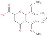 4,9-Dimethoxy-5-oxo-5H-furo[3,2-g]chromene-7-carboxylic acid
