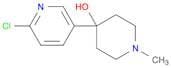 4-(6-Chloropyridin-3-yl)-1-methylpiperidin-4-ol