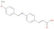 (Z)-3-(4-{[(Z)-(4-methoxyphenyl)methylidene]amino}phenyl)-2-propenoic acid