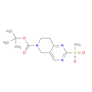 Pyrido[4,3-d]pyrimidine-6(5H)-carboxylic acid, 7,8-dihydro-2-(methylsulfonyl)-, 1,1-dimethylethyl …