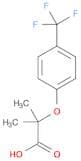 2-methyl-2-[4-(trifluoromethyl)phenoxy]propanoic acid