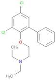 Ethanamine, 2-[(3,5-dichloro[1,1'-biphenyl]-2-yl)oxy]-N,N-diethyl-