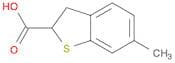6-Methyl-2,3-dihydrobenzo[b]thiophene-2-carboxylic acid