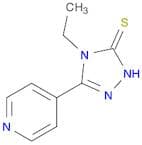 4-Ethyl-5-pyridin-4-yl-4h-[1,2,4]triazole-3-thiol