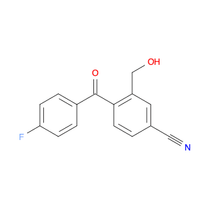 4-(4-Fluorobenzoyl)-3-(hydroxymethyl)benzonitrile