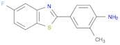 Benzenamine, 4-(5-fluoro-2-benzothiazolyl)-2-methyl-