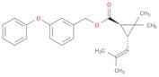 Cyclopropanecarboxylic acid, 2,2-dimethyl-3-(2-methyl-1-propen-1-yl)-, (3-phenoxyphenyl)methyl est…