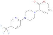 1-Piperazineacetic acid, α-methyl-4-[5-(trifluoromethyl)-2-pyridinyl]-, ethyl ester