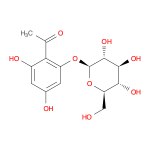 Ethanone, 1-[2-(β-D-glucopyranosyloxy)-4,6-dihydroxyphenyl]-