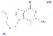 Sodium 2-((2-amino-6-oxo-1H-purin-9(6H)-yl)methoxy)ethanolate dihydrate