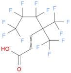 2-Heptenoic acid, 5,5,6,6,7,7,7-heptafluoro-4,4-bis(trifluoromethyl)-