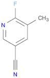 3-Pyridinecarbonitrile, 6-fluoro-5-methyl-