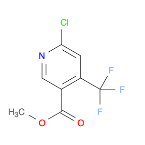3-Pyridinecarboxylic acid, 6-chloro-4-(trifluoromethyl)-, methyl ester