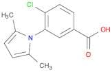 4-Chloro-3-(2,5-dimethyl-1H-pyrrol-1-yl)benzoic acid