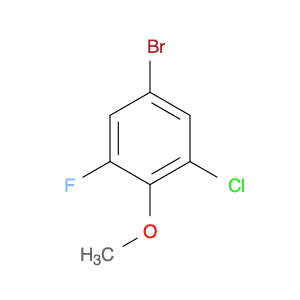 Benzene, 5-bromo-1-chloro-3-fluoro-2-methoxy-