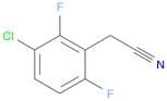 3-Chloro-2,6-difluorophenylacetonitrile
