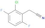 2-(2-chloro-3,6-difluorophenyl)acetonitrile