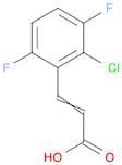 2-CHLORO-3,6-DIFLUOROCINNAMIC ACID
