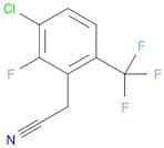 3-Chloro-2-fluoro-6-(trifluoromethyl)phenylacetonitrile