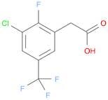 BENZENEACETIC ACID, 3-CHLORO-2-FLUORO-5-(TRIFLUOROMETHYL)-